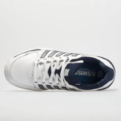 K-Swiss Hypercourt Express Leather Men's White/Navy/Silver 10 K-Swiss Hypercourt Express Leather Men's White/Navy/Silver -K-Swiss || Fila || ADIDAS Sales 113347 2