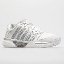 K-Swiss Hypercourt Express Leather Women's White/Silver/Glacier Gray -K-Swiss || Fila || ADIDAS Sales 113359 5