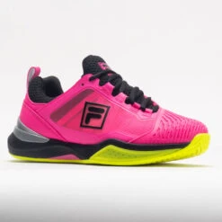 Fila Speedserve Energized Women's Knockout Pink/Safety Yellow/Black -K-Swiss || Fila || ADIDAS Sales 116756 5