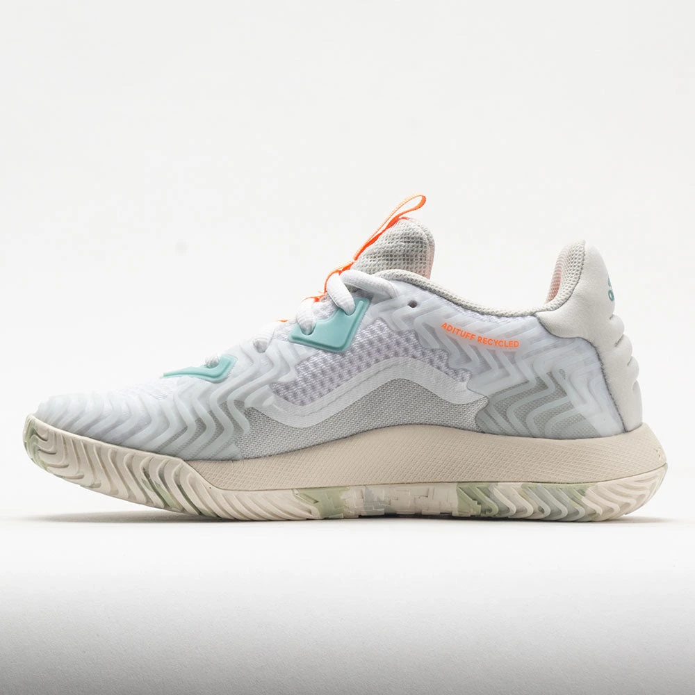 Adidas SoleMatch Control Women's White/Mint Ton/Orbit Grey 4 Adidas SoleMatch Control Women's White/Mint Ton/Orbit Grey - Image 2