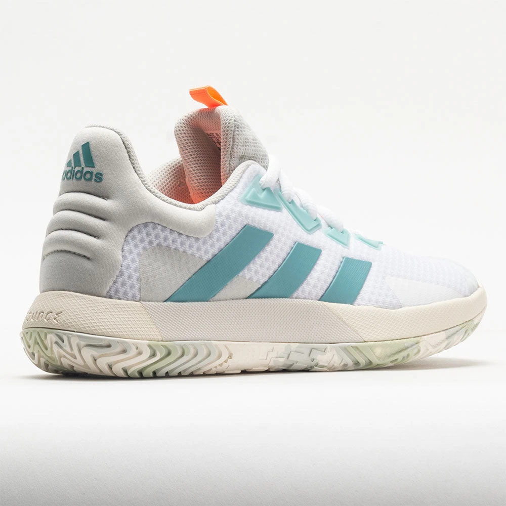 Adidas SoleMatch Control Women's White/Mint Ton/Orbit Grey 8 Adidas SoleMatch Control Women's White/Mint Ton/Orbit Grey - Image 6