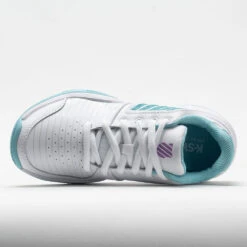 K-Swiss Court Express Women's White/Angel Blue/Sheer Lilac -K-Swiss || Fila || ADIDAS Sales 116923 2