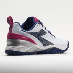 Diadora Blushield Torneo 2 AG Women's White/Blueprint/Pink Yarrow -K-Swiss || Fila || ADIDAS Sales 117021 6