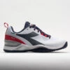 Diadora Blushield Torneo 2 AG Men's White/Blue Corsair/Fiery Red -K-Swiss || Fila || ADIDAS Sales 117025 3