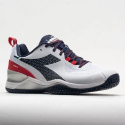 Diadora Blushield Torneo 2 AG Men's White/Blue Corsair/Fiery Red -K-Swiss || Fila || ADIDAS Sales 117025 5