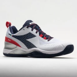 Diadora Blushield Torneo 2 Clay Men's White/Corsair/Fiery Red -K-Swiss || Fila || ADIDAS Sales 117026 5