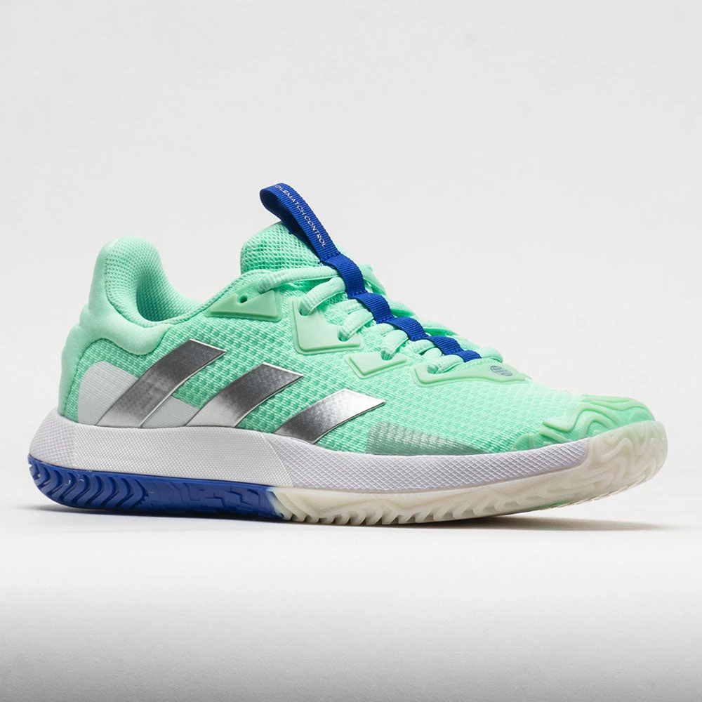 Adidas SoleMatch Control Women's Pulse Mint/Silver Metallic/Lucid Blue 7 Adidas SoleMatch Control Women's Pulse Mint/Silver Metallic/Lucid Blue - Image 5