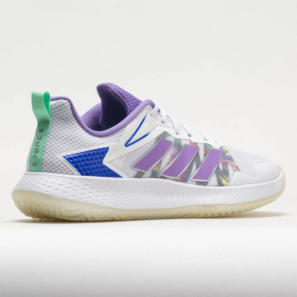 Adidas Defiant Speed Women's White/Violet Fusion/Lucid Blue 8 Adidas Defiant Speed Women's White/Violet Fusion/Lucid Blue - Image 6