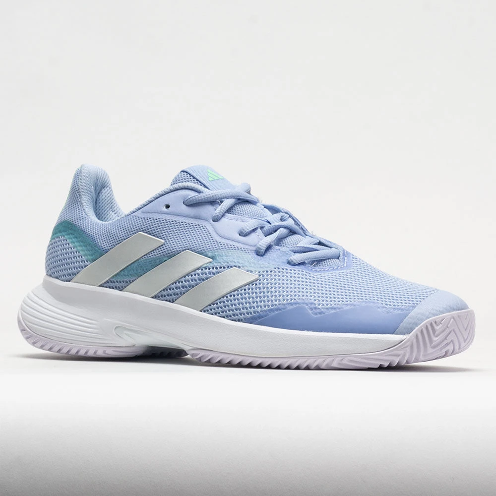 Adidas CourtJam Control Women's Blue Dawn/Metallic/White 7 Adidas CourtJam Control Women's Blue Dawn/Metallic/White - Image 5