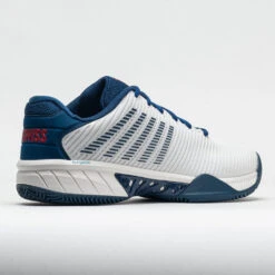 K-Swiss Hypercourt Express 2 Clay Men's Blanc De Blanc/Blue Opal/Lolli -K-Swiss || Fila || ADIDAS Sales 117130 6
