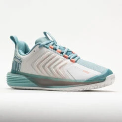 K-Swiss Ultrashot 3 Women's Blanc De Blanc/Mile Blue/Desert Flower -K-Swiss || Fila || ADIDAS Sales 117133 5