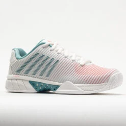 K-Swiss Hypercourt Express 2 Women's Blanc De Blanc/Nile Blue/Desert -K-Swiss || Fila || ADIDAS Sales 117153 5