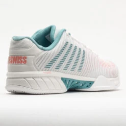 K-Swiss Hypercourt Express 2 Women's Blanc De Blanc/Nile Blue/Desert -K-Swiss || Fila || ADIDAS Sales 117153 6