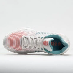 K-Swiss Hypercourt Express 2 Clay Women's Blanc De Blanc/Nile Blue/Des -K-Swiss || Fila || ADIDAS Sales 117156 2