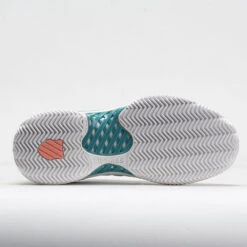 K-Swiss Hypercourt Express 2 Clay Women's Blanc De Blanc/Nile Blue/Des -K-Swiss || Fila || ADIDAS Sales 117156 4