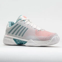K-Swiss Hypercourt Express 2 Clay Women's Blanc De Blanc/Nile Blue/Des -K-Swiss || Fila || ADIDAS Sales 117156 5