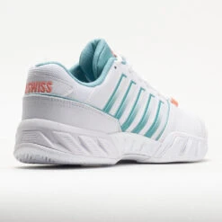 K-Swiss Bigshot Light 4 Women's White/Nile Blue/Desert Flower -K-Swiss || Fila || ADIDAS Sales 117157 6