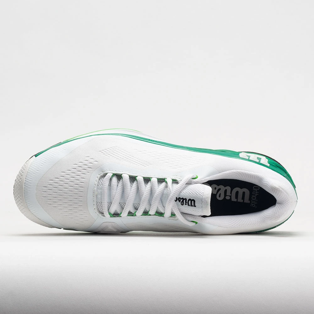 Wilson Rush Pro 4.0 Men's White/Bosphorus/Green 5 Wilson Rush Pro 4.0 Men's White/Bosphorus/Green - Image 3