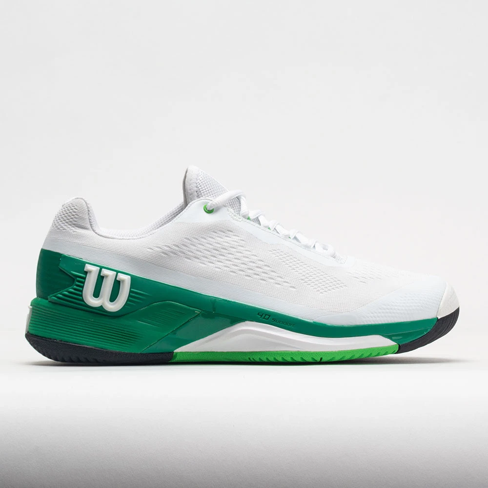 Wilson Rush Pro 4.0 Men's White/Bosphorus/Green 3 Wilson Rush Pro 4.0 Men's White/Bosphorus/Green