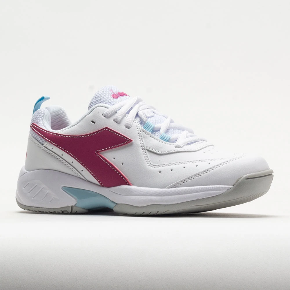 Diadora Challenge 5 SL Junior White/Pinklady 7 Diadora Challenge 5 SL Junior White/Pinklady - Image 5