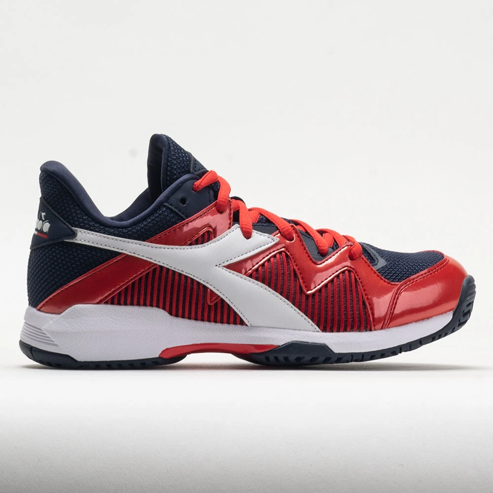 Diadora B.Icon 2 Junior Blue Corsair/White/Fiery Red 3 Diadora B.Icon 2 Junior Blue Corsair/White/Fiery Red