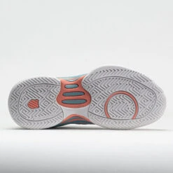 K-Swiss Hypercourt Express 2 Junior Blanc De Blanc/Nile Blue/Desert -K-Swiss || Fila || ADIDAS Sales 121383 4