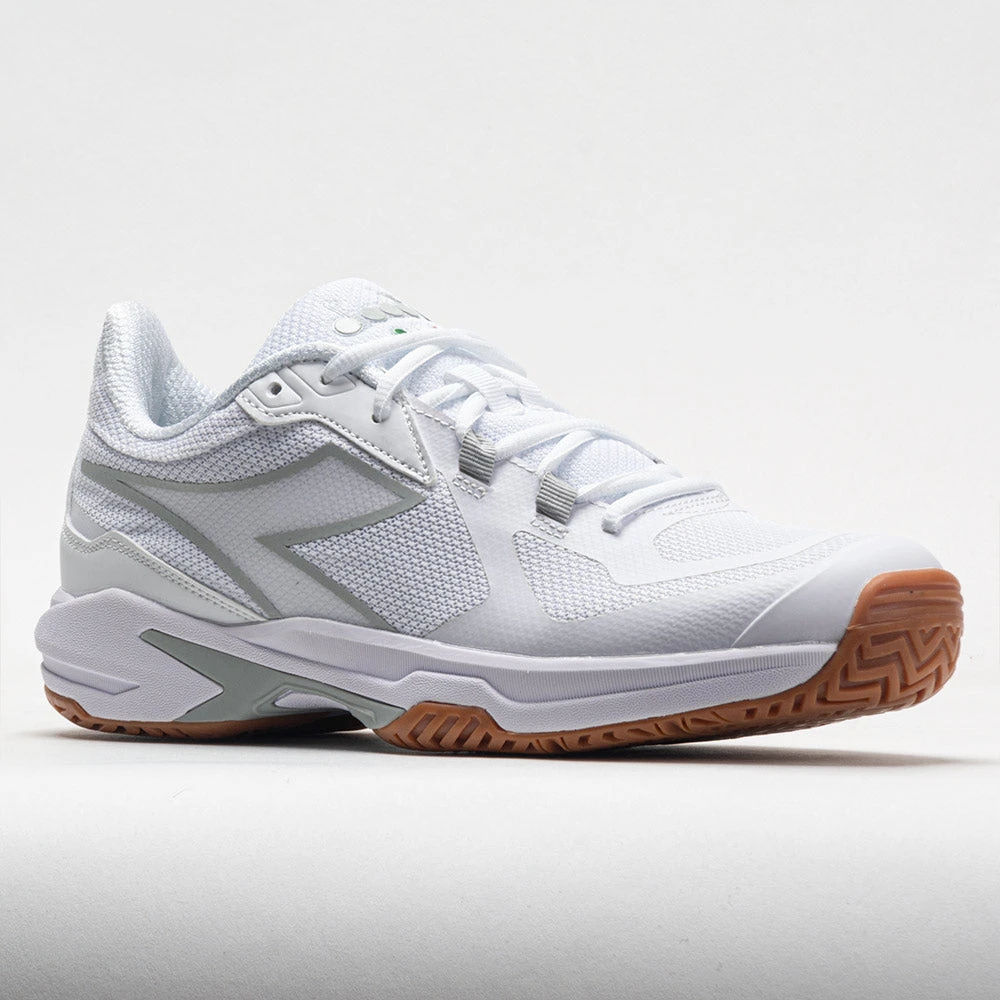 Diadora Trofeo 2 Indoor Men's White/Silver 7 Diadora Trofeo 2 Indoor Men's White/Silver - Image 5