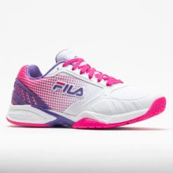 Fila Volley Zone Women's White/Pink Glo/Purple -K-Swiss || Fila || ADIDAS Sales 370037 5