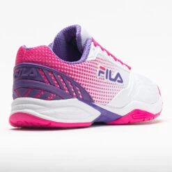 Fila Volley Zone Women's White/Pink Glo/Purple -K-Swiss || Fila || ADIDAS Sales 370037 6
