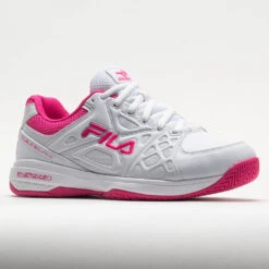 Fila Double Bounce 3 Women's White/White/Pink Glo -K-Swiss || Fila || ADIDAS Sales 370042 5