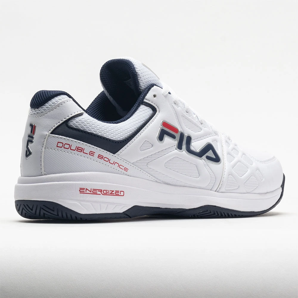 Fila Double Bounce 3 Men's White/Fila Navy/Fila Red 8 Fila Double Bounce 3 Men's White/Fila Navy/Fila Red - Image 6