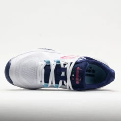 Diadora Trofeo 2 AG Pickleball Women's White/Blueprint/Pink Yarrow 10 Diadora Trofeo 2 AG Pickleball Women's White/Blueprint/Pink Yarrow -K-Swiss || Fila || ADIDAS Sales 370081 2