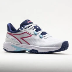 Diadora Trofeo 2 AG Pickleball Women's White/Blueprint/Pink Yarrow 12 Diadora Trofeo 2 AG Pickleball Women's White/Blueprint/Pink Yarrow -K-Swiss || Fila || ADIDAS Sales 370081 5