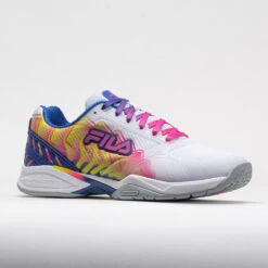 Fila Volley Zone PBF Women's White/Knockout Pink/Mazarine Blue -K-Swiss || Fila || ADIDAS Sales 370107 5