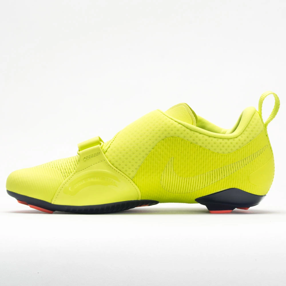 Nike SuperRep Cycle Men's Cyber/Blackened Blue/Bright Mango 4 Nike SuperRep Cycle Men's Cyber/Blackened Blue/Bright Mango - Image 2