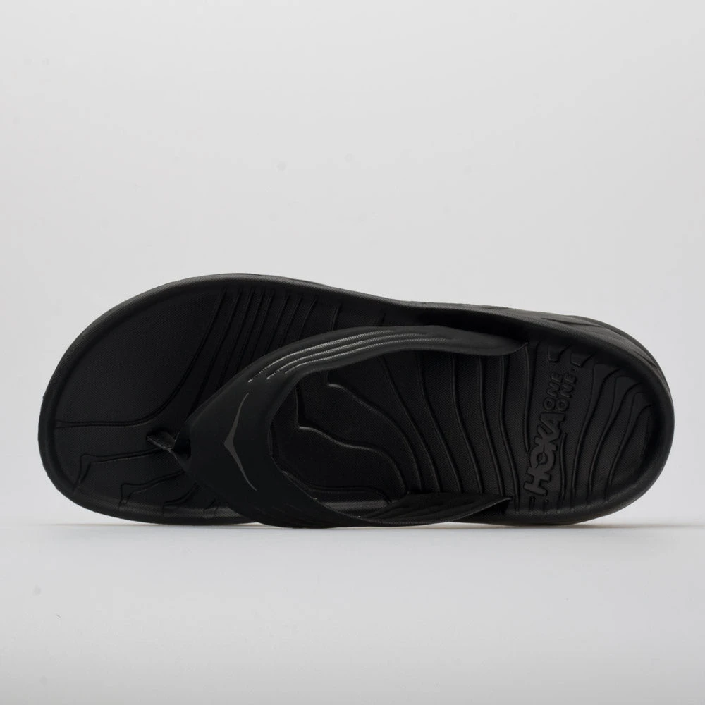 Hoka One One Ora Recovery Flip Men's Black/Dark Gull Gray 4 Hoka One One Ora Recovery Flip Men's Black/Dark Gull Gray - Image 2
