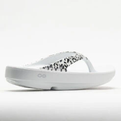 OOFOS OOlala Limited Women's White/Black Leopard -K-Swiss || Fila || ADIDAS Sales 570571 6