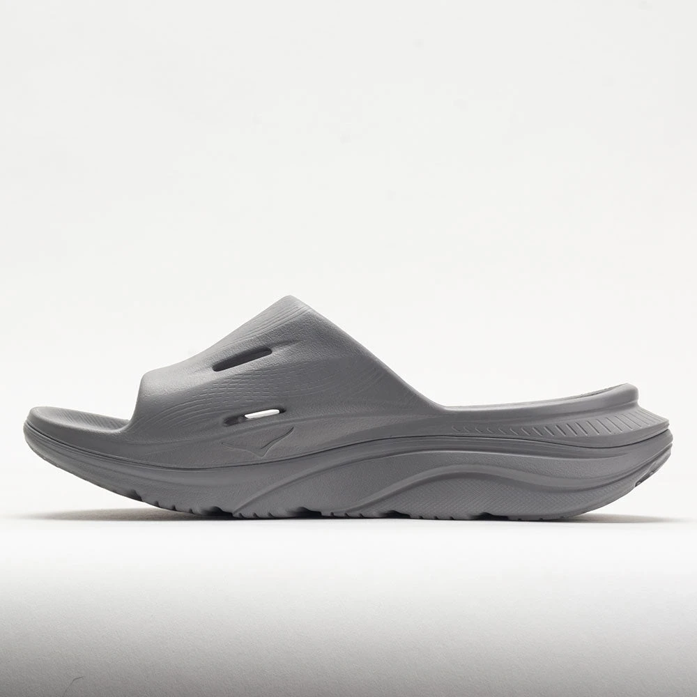 HOKA Ora Recovery Slide 3 Unisex Grey/Grey 5 HOKA Ora Recovery Slide 3 Unisex Grey/Grey - Image 3